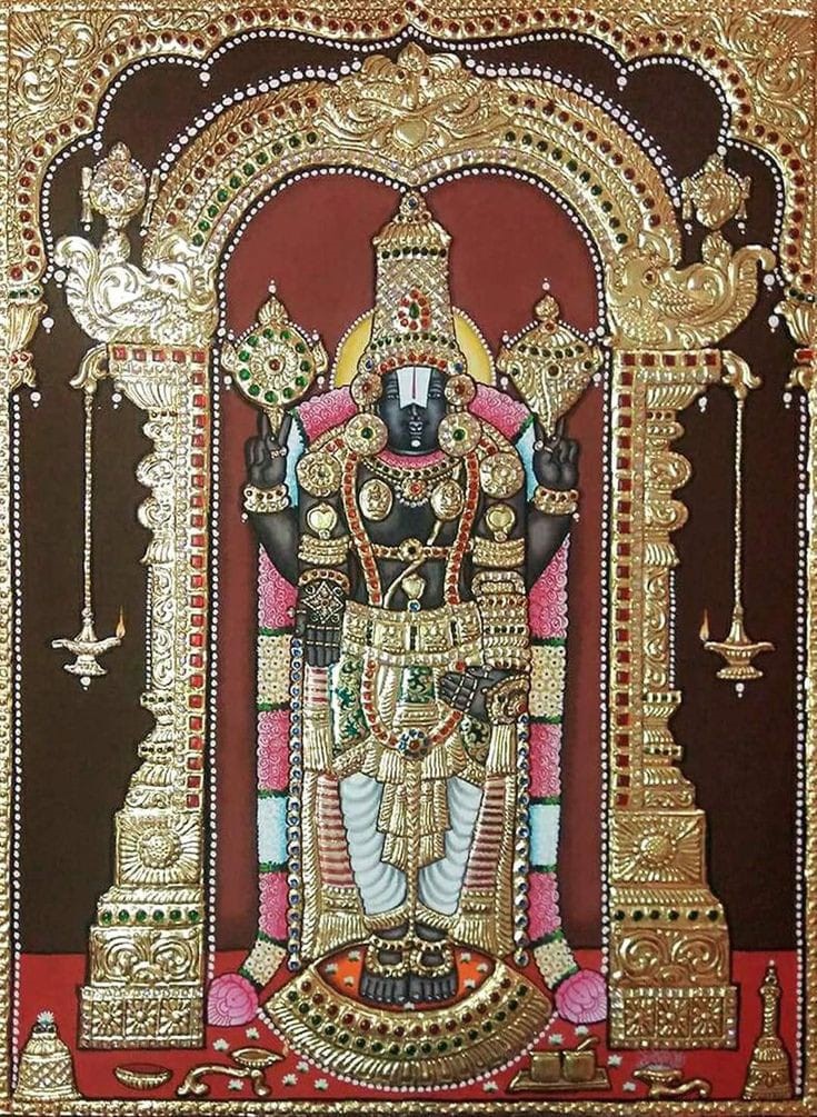 kumari arts, Tanjore painting, Thuckalay 