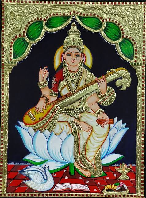 kumari arts, Tanjore painting, Thuckalay 