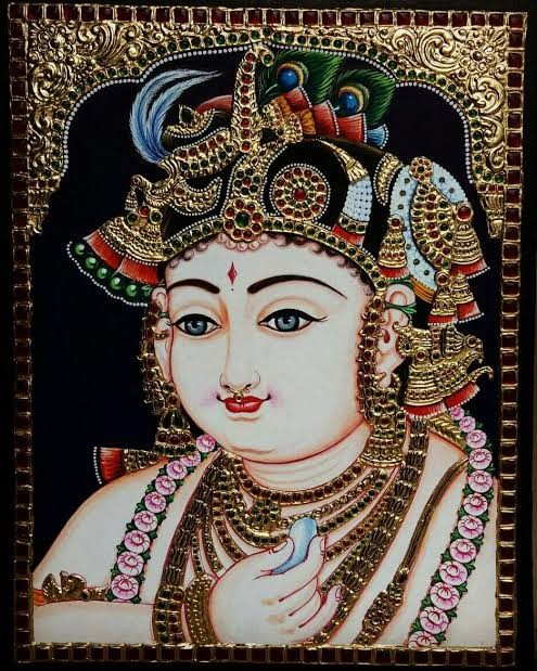 kumari arts, Tanjore painting, Thuckalay 