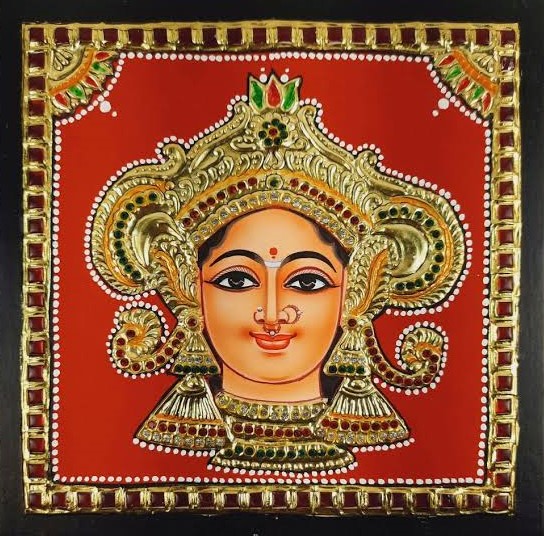 kumari arts, Tanjore painting, Thuckalay 